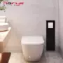 镶嵌式奢华浴室灰色壁挂