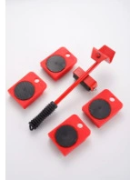 5‑шт triangle iron moving device activity Wanxiang wheel portable heavy object moving tool