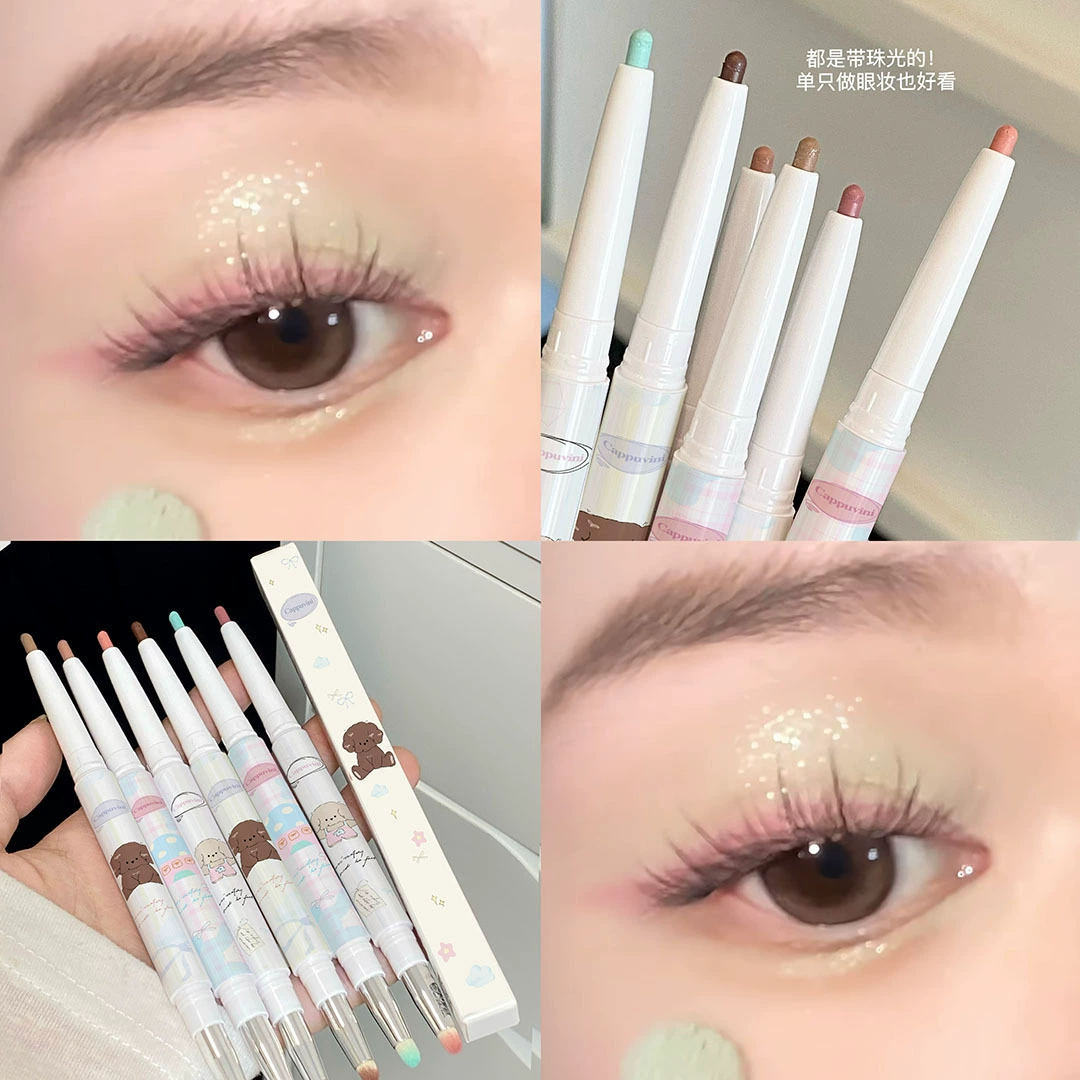 Double-Ended Eyeliner (CAPPUVINI) — Soft Glide, Long-Lasting, Beginner-Friendly