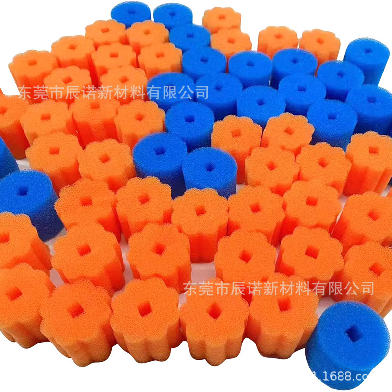 搓衣板式洗衣轮海绵内衬 洗衣机清洁去毛球 鱼缸泳池杂质过滤海绵