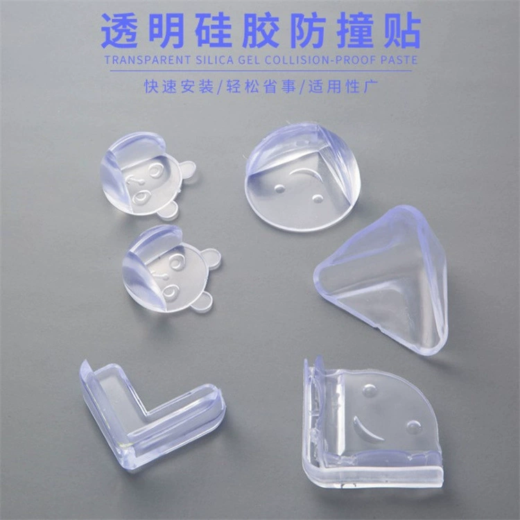 Угловой уголок стола с защитой от столкновений Прозрачный защитный уголок с защитой от столкновений Защитный уголок для мебели Мягкий уголок Силиконовый защитный чехол для безопасности детей