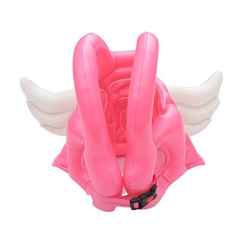Yiwu factory children's inflatable swimsuit angel wings inflatable buoyancy ring swimsuit inflatable inflatable vest