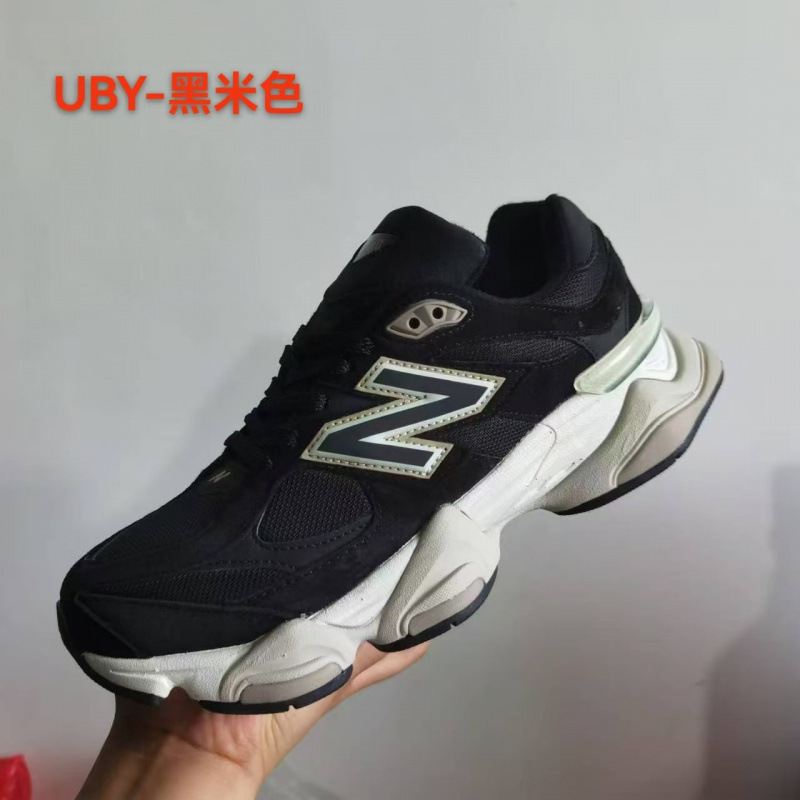 New Balance NB9060 zapatos de corrida retrógrados para hombres y mujeres con alta transpiración a prueba de agua.