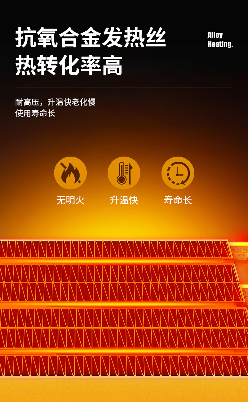 Car Heater 12V Fast Heating Defrosting and Defogging Heater Dual-Use Heating and Cooling 150W High Power Car Electric Heater