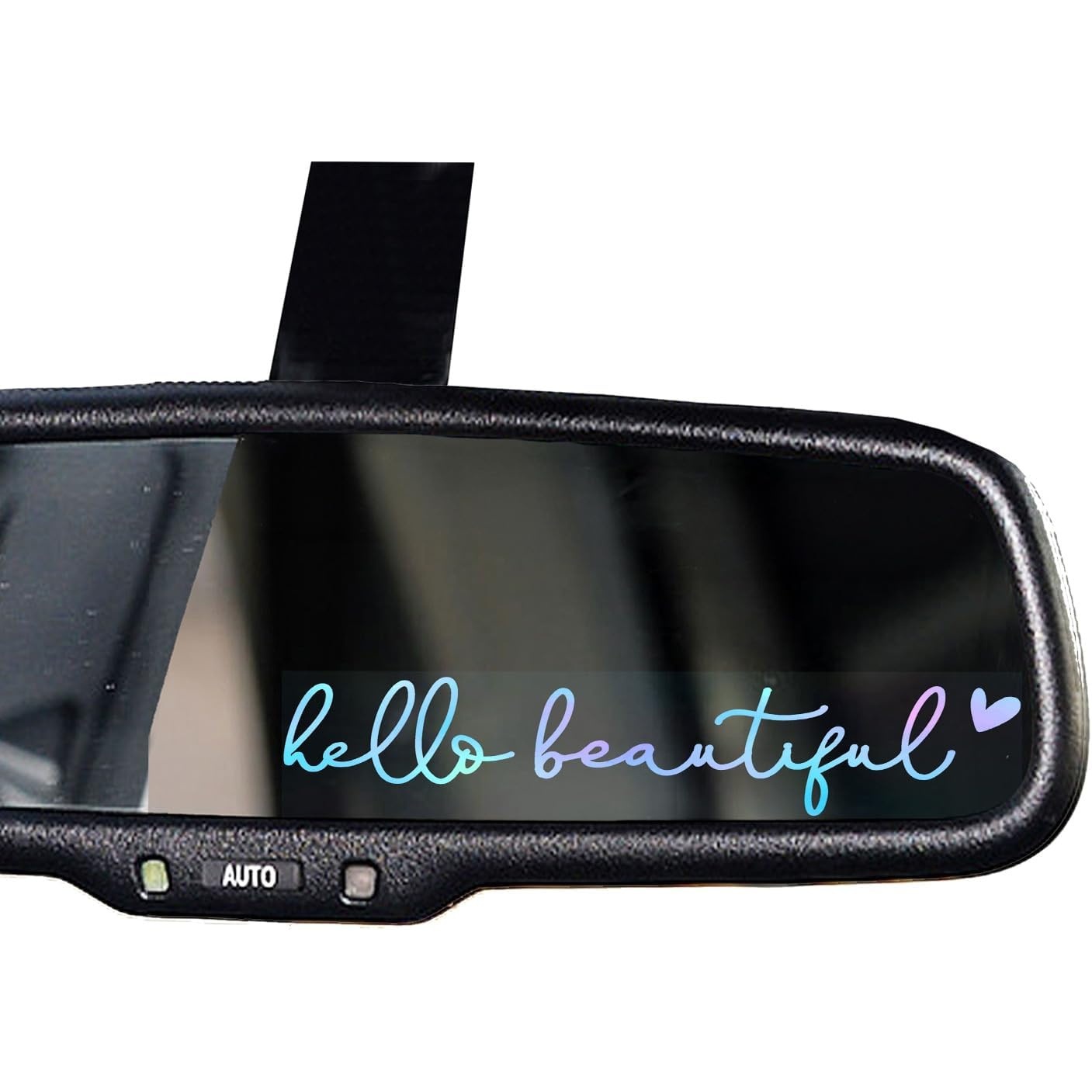 跨境热销镜面励志贴纸水豚镜面装饰汽车后视镜水瓶手机壳笔记本