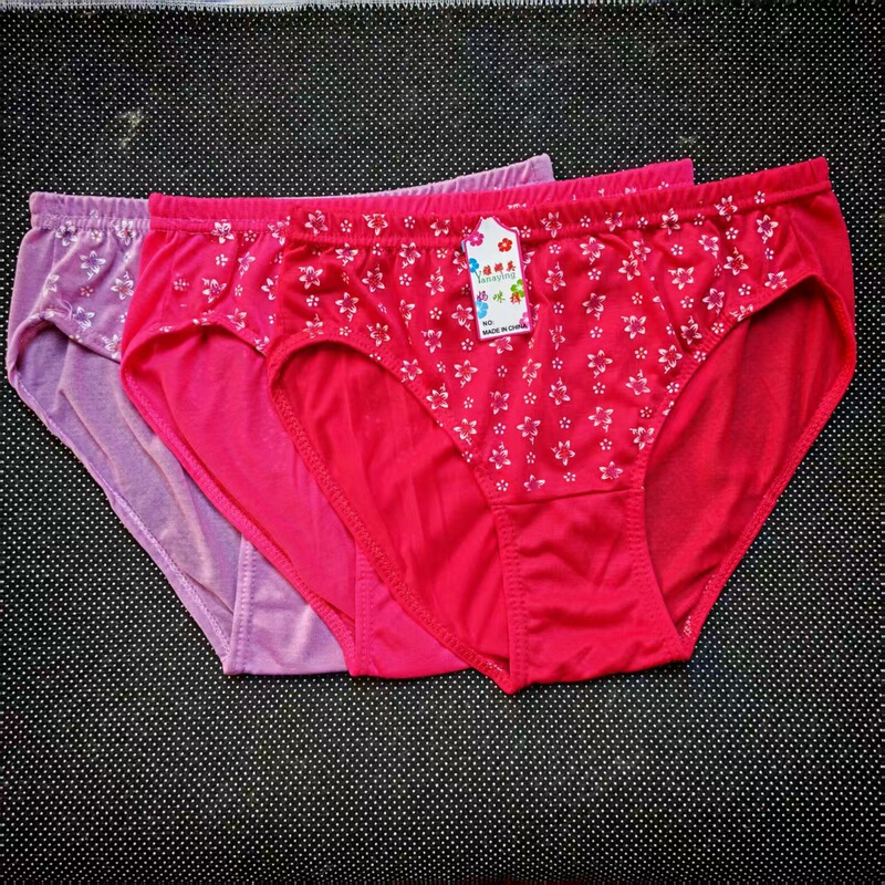 Plus-Size Women's Cheap Cotton Loose-Fitting Floral Panties for Moms, Comfortable Street Vendor Women's Underwear Wholesale Plus-Size Women's Cheap Cotton Loose-Fitting Floral Panties for Moms, Comfortable Street Vendor Women's Underwear Wholesale