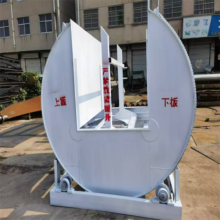 石板加工翻转180度翻面机 5吨石材台球桌翻板机三面钢板