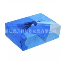 Yuanshan Синяя Подарочная коробка Сумки Шарф Фабрика Оптовая Шарф В японском стиле Лу Фу Лентон Обертывание Шарф Pad Ткань