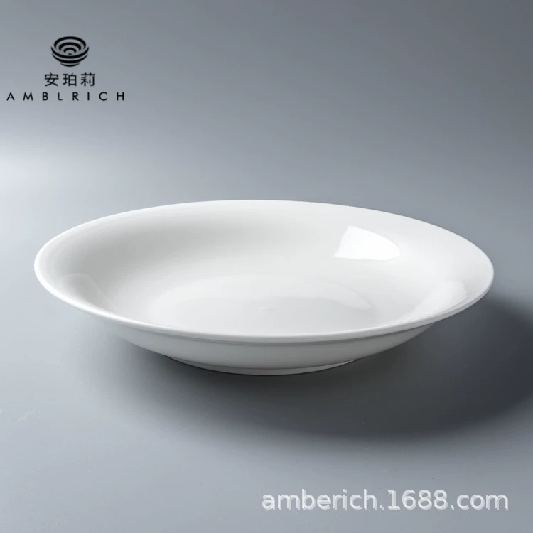 Factory simplicity Soup Zhengde's plate Chinese -style 14 -inch chopped pepper head disc disc