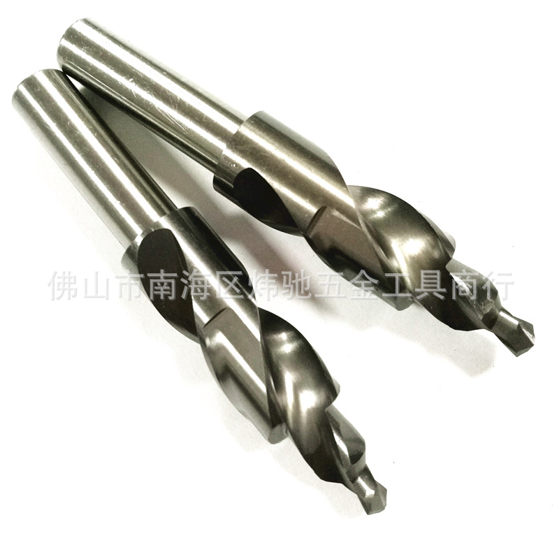 Factory customized non-standard step drill taper handle straight handle twist drill countersunk head drill left drill point round turning tool 4.5*8 Factory customized non-standard step drill taper handle straight handle twist drill countersunk head drill left drill point round turning tool 4.5*8