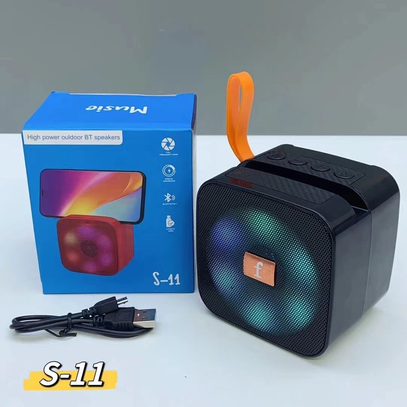 国境を越えた人気の s100 カラフルな照明 Bluetooth 小型スピーカーは、衝撃的な音質のデスクトップポータブルスピーカーとペアリングできます|undefined