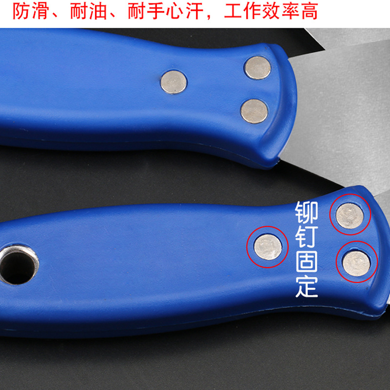 Cuchillo de cemento de acero inoxidable espesar cuchillo de limpieza plana cuchillo de limpieza cuchillo de pintura cuchillo de limpieza de pared cuchillo