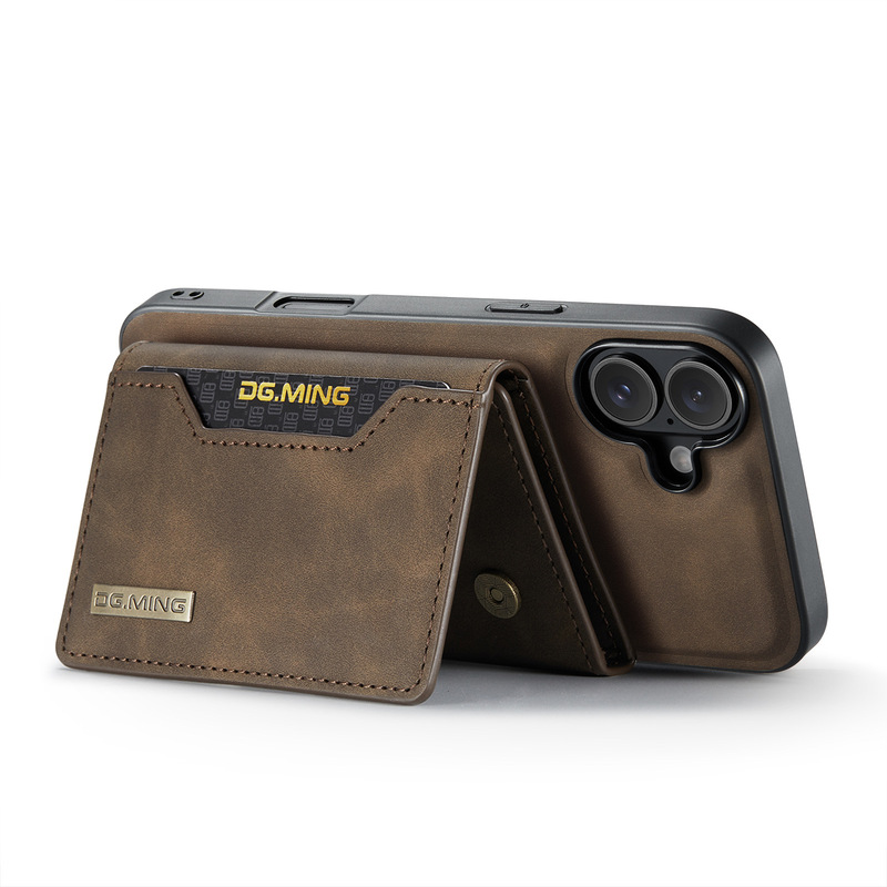 Factory Direct Sales M2 Suitable for Iphone16 with Card Holder Suction Leather Case Apple 17 Plug-In Multi-Card Magnetic Suction Leather Case Factory Direct Sales M2 Suitable for Iphone16 with Card Holder Suction Leather Case Apple 17 Plug-In Multi-Card Magnetic Suction Leather Case