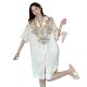 Ice Silk Satin Nightgown Summer Pajamas Short-sleeved Thin Sexy Loose Shirt High-end New Pure Lust Style