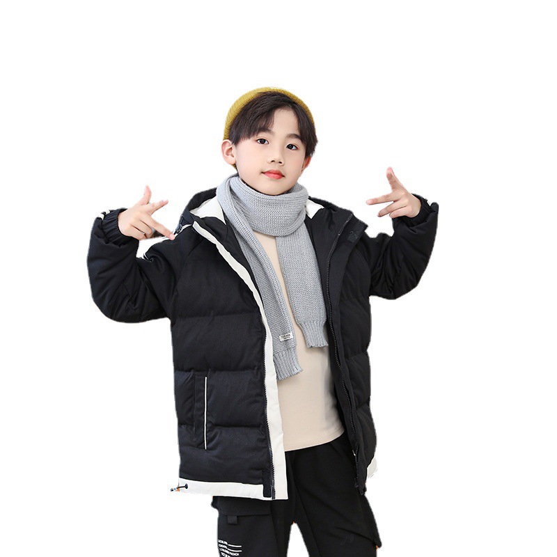 아동면 패딩 재킷 겨울 소년 야외 스포츠 코트 큰 아이들이면 패딩 재킷 소년 따뜻한면 패딩 재킷