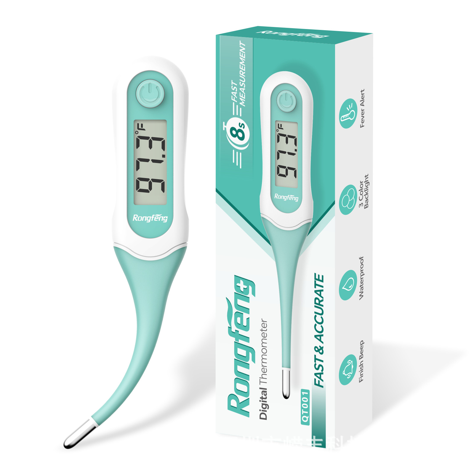 Medical Electronic Thermometer Fast Thermometer Baby Thermometer Home Electronic Thermometer Soft Head Thermometer