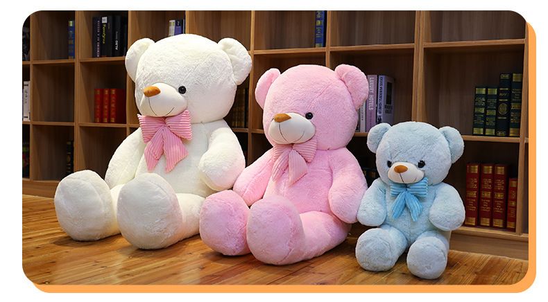 Grand ours en peluche géant doudou pour cadeau de saint valentin_voghion.com