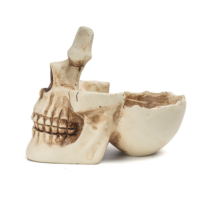 Cross-border New Product Skull Glasses Bracket Creative Key Holder Resin Sculpture Skull Glasses Bracket Decoration Cross-border New Product Skull Glasses Bracket Creative Key Holder Resin Sculpture Skull Glasses Bracket Decoration