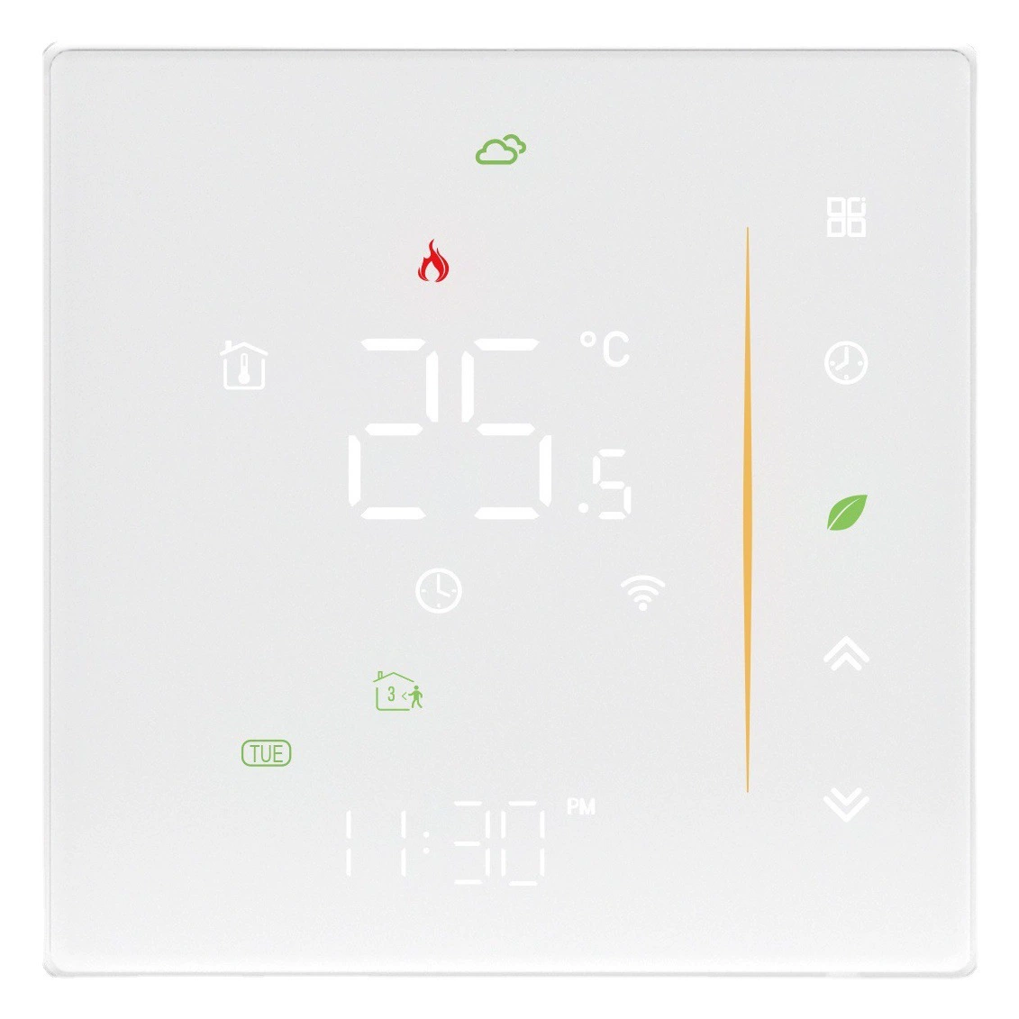 Граффити WiFi умный домашний термостат переключатель воды с электрическим подогревом котел с подогревом пола Энергосберегающий выключатель