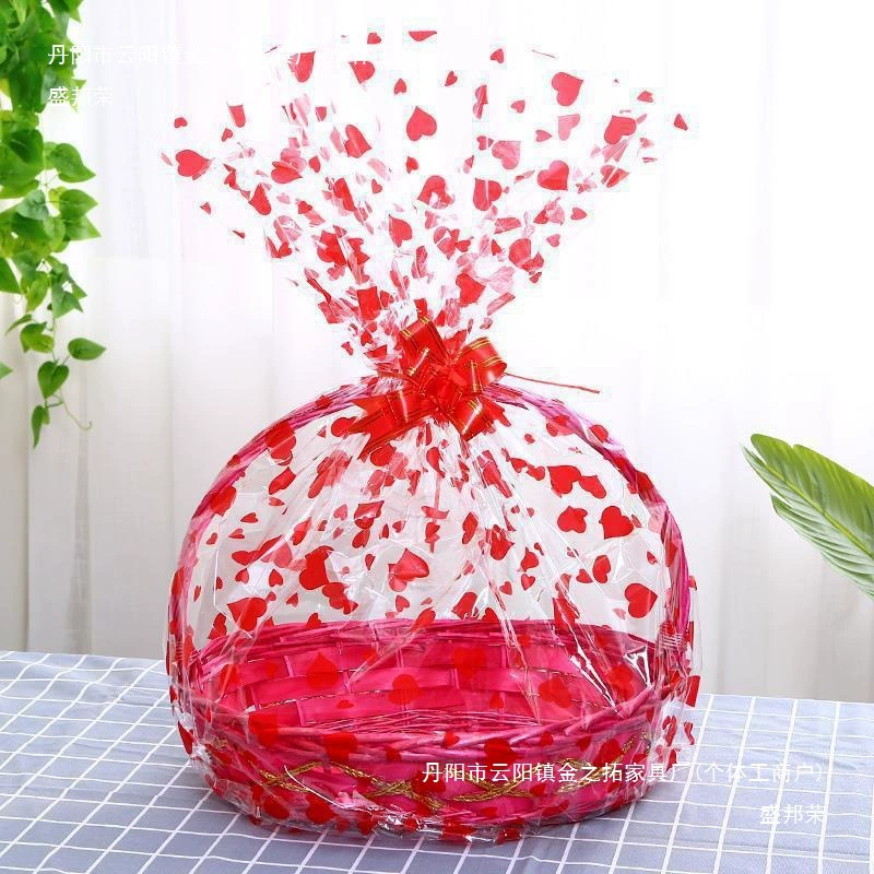 Фруктовая корзина для подарков, фруктовая корзина для фруктового магазина, плетеная корзина из ротанга, подарочная коробка, коллекция яиц от Kaiyao China.