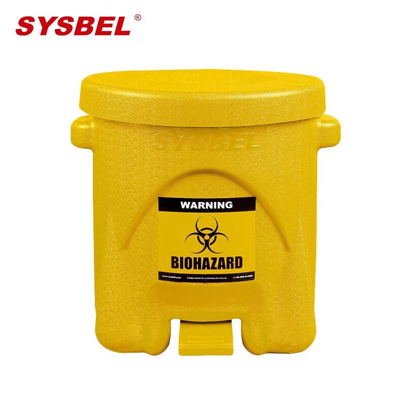 Sysbel Wa8109200Y Biochemical Waste Bin 6Gal Yellow 1-Pack Sysbel Wa8109200Y Biochemical Waste Bin 6Gal Yellow 1-Pack