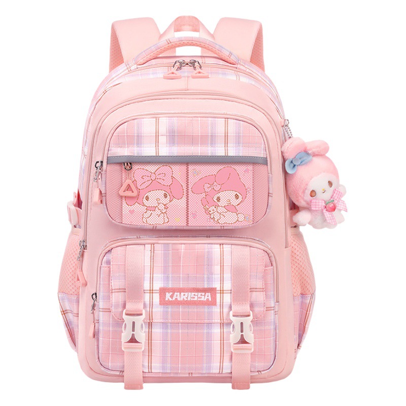 Mochila Escolar Shaodong para Niños de Primaria, Grados 3-6, Niñas, Oxford, Gran Capacidad, Ligera