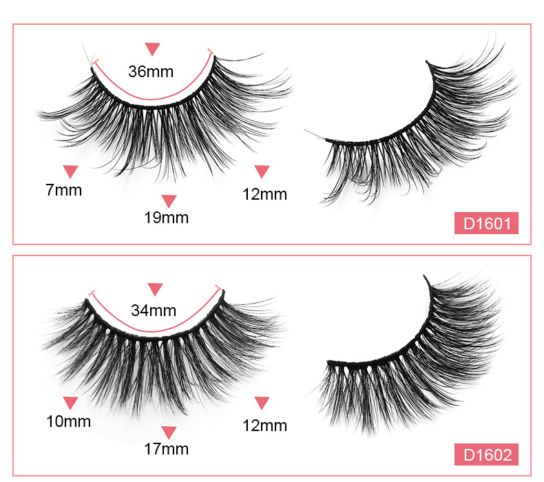 Three-dimensional Natural Thick Thickening Imitation Mink False Eyelashes display picture 2