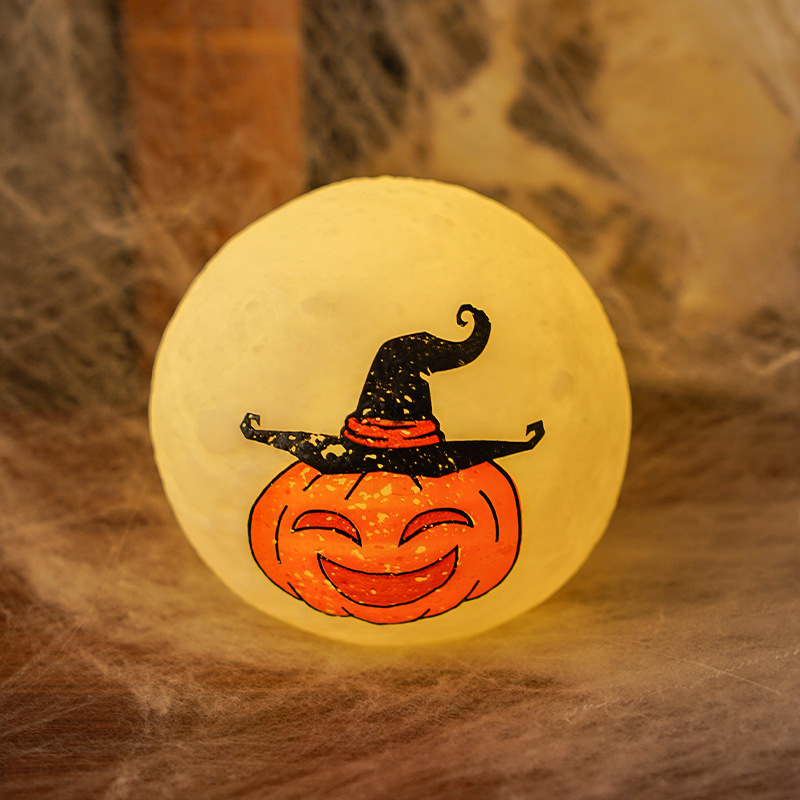 ハロウィンポータブルカボチャランプ LED 電子キャンドルライトパーティー装飾小道具雰囲気ライト装飾品卸売|undefined