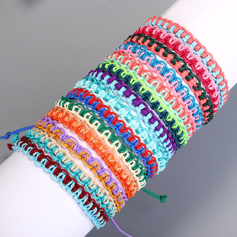 Fashion Geometric rope Knitting Womenu0027S Bracelets
