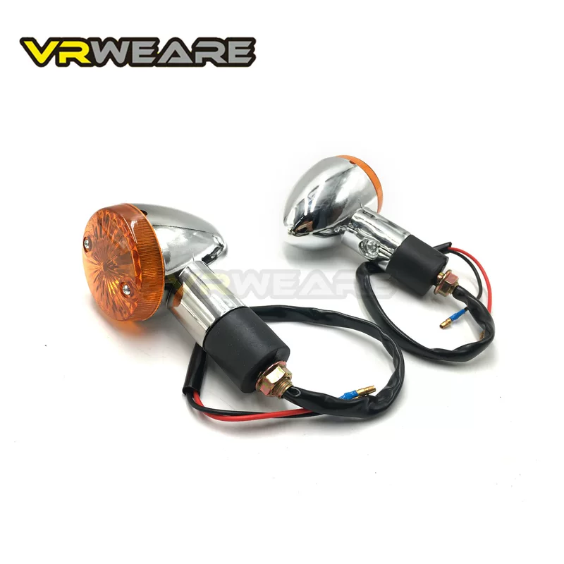 Cross-border hot sale motorcycle vintage large taizi turn signal light Harley universal turning modification light