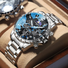 瑞士正品手表男款机械表全自动防水2024新款男士名表高级感石英表