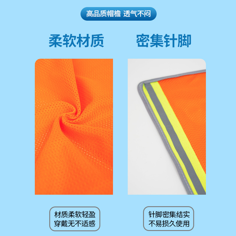 Casco solar de verano visor solar sitio de construcción visor solar permeable sombrero visor cortina gran檐al