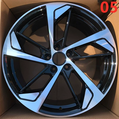 inch Audi modified wheel hub | Hub - 17x75j-05-black-glossy-surface
