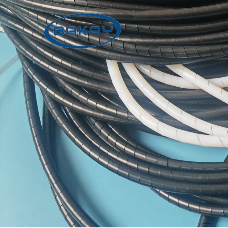 工厂批发耐高温铁氟龙缠绕管，耐磨尼龙绕线管，透明FEP旋切管