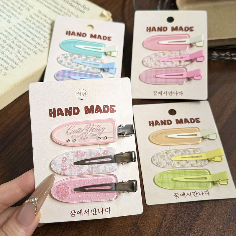 New Lace Jelly Polka Dot Duckbill Clip for Women, Simple and Versatile Bangs Clip, Cute and Fresh, Traceless Hair Clip Accessory New Lace Jelly Polka Dot Duckbill Clip for Women, Simple and Versatile Bangs Clip, Cute and Fresh, Traceless Hair Clip Accessory