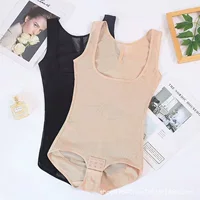 Оптовая продажа экспорта AliExpress Amazon ebay тонкий цельный корректирующее белье послеродовой корсет для контроля живота подтяжка ягодиц на пуговицах