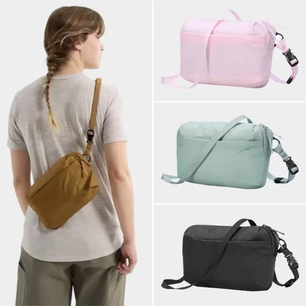 Waist Bag 2026 Embroidered Bird 6L Unisex Couple's Sports Casual Single-Shoulder Underarm Crossbody Bag for Storage and Versatile Use