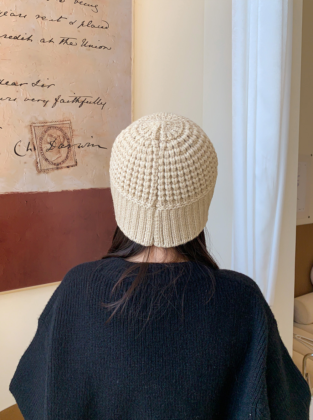 盆帽水桶帽模特图