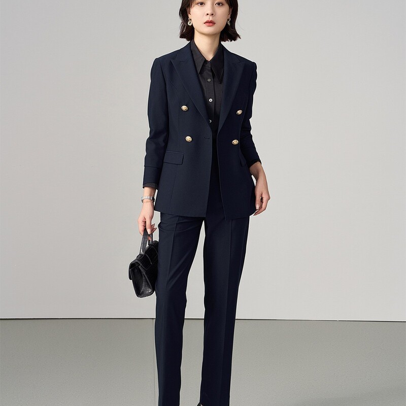 Miss Bird's professional suit set for women, slim fit, high-end, formal, petite, interview suit, thin jacket Miss Bird's professional suit set for women, slim fit, high-end, formal, petite, interview suit, thin jacket