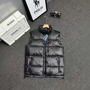 Cross-Border Drop Shipping Ralph Lauren Ralph Lauren Men's and Women's Classic Anti-Water down Vest