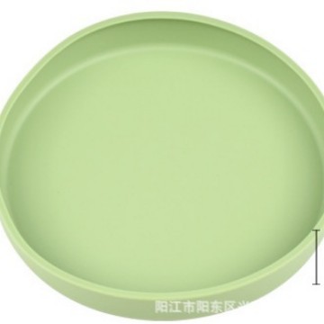 Juego de vajilla de silicona de grado alimenticio para niños, tazón para alimentos complementarios, plato para frutas, hervible, venta caliente en Amazon