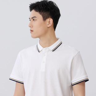 Polo Shirt Corporate Work Clothes Printed Logo Summer Lapel Short-Sleeved Men's and Women's Company Work Clothes Group Shirt Embroider DIY