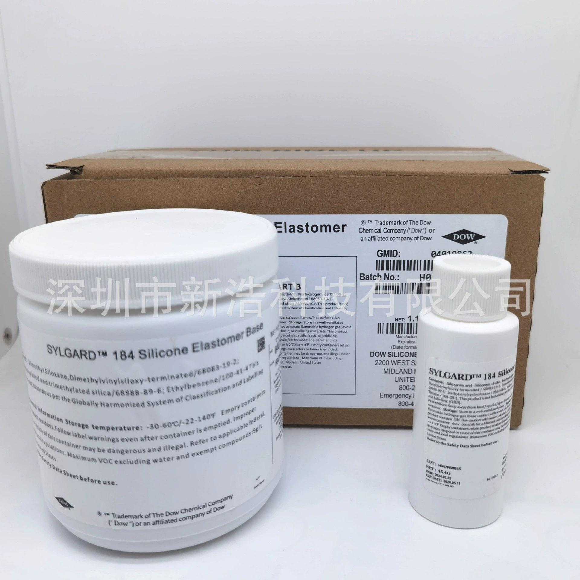 DOWSIL (Dow Corning) SYLGARD 184 PDMS оптический клей герметизирующий клей Китайская академия наук экспериментальный клей