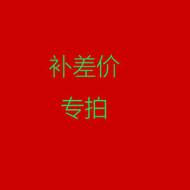 新老顾客差价链/差多少/拍多少/不退不换/本链接无任何实物产品