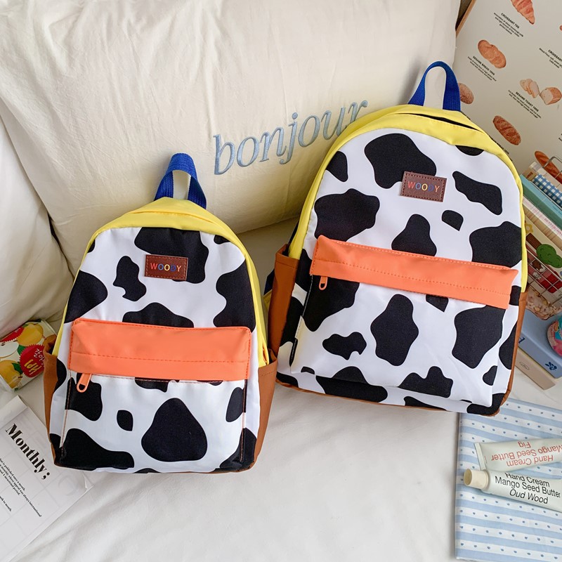 Nuevo patrón de tendencia jardín de infantes mochila para niños de clase pequeña, niños y niñas de 4 - 6 años de edad, mochila ligera para reducir la carga
