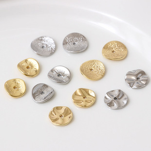 18K����ɫ���ˈAƬ�����Ƭ�ֹ�diy������朴��Ʒ�������