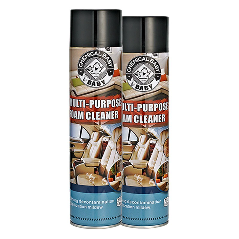 Оптовая Продажа с фабрики химический детский английский автомобиль многофункциональный пенный очиститель Эффективное обеззараживание салона чистящее средство