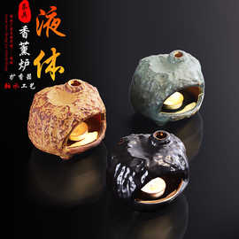 跨境多功能圣木香薰炉ins香水扩香器蜡烛palo santo holder香精炉