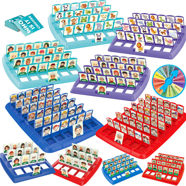 Guess who I am a board game children's puzzle logic reasoning game…