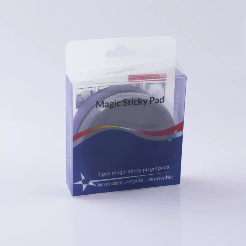 手机防滑垫黑色透明圆形防滑垫贴片超粘家用fixate